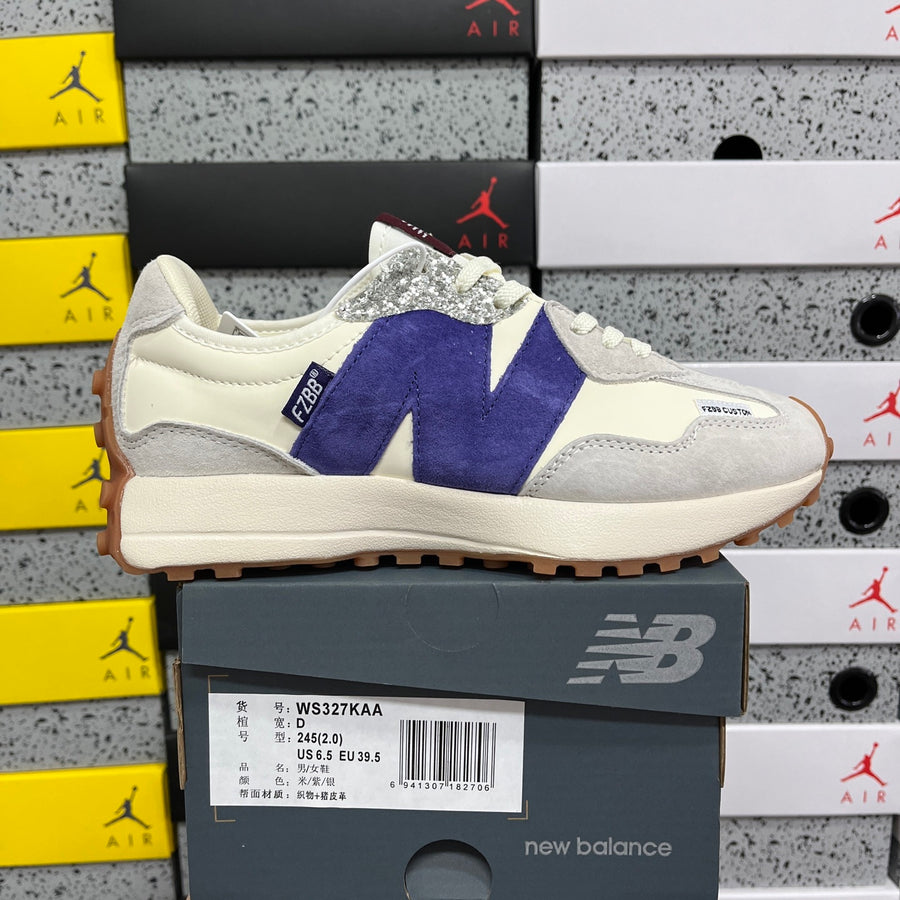 New Balance 327 'Blanc Bleu Violet'