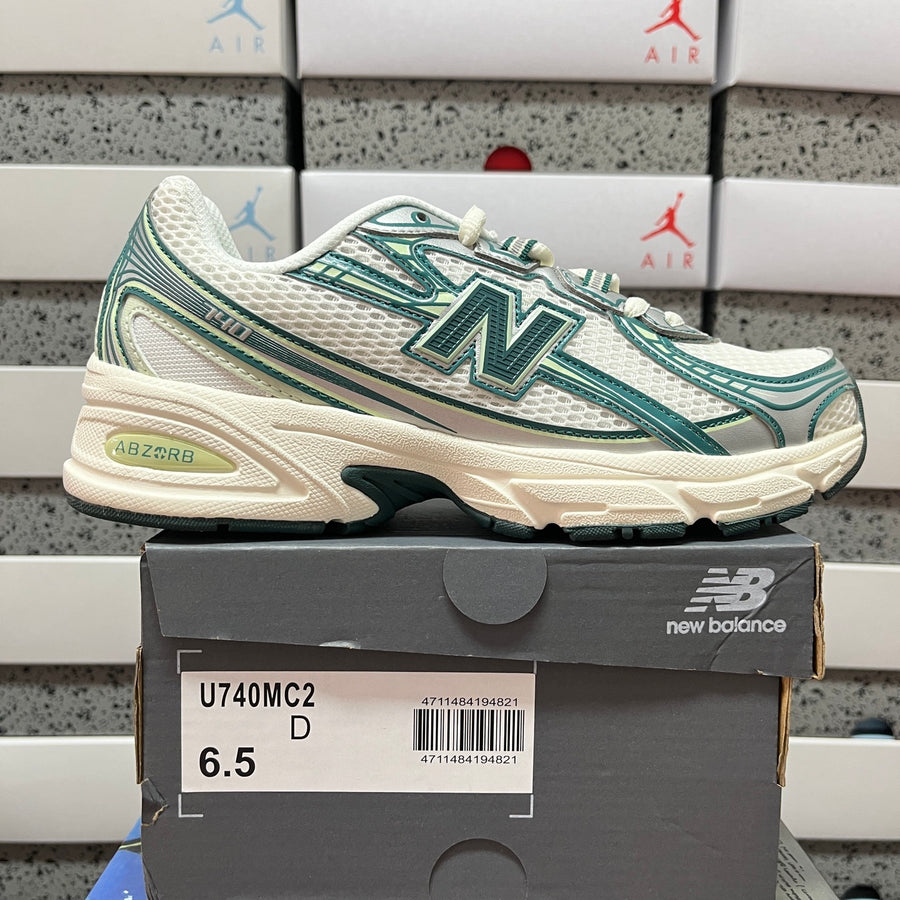 New Balance 740 'Blanc Vert Pétrole'