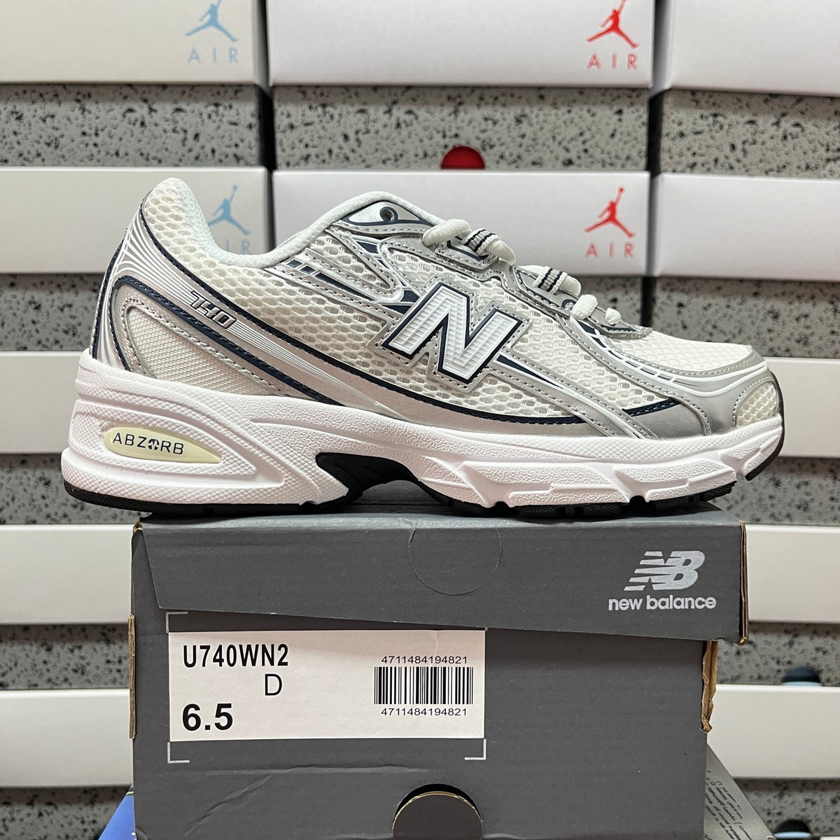 New Balance 740 'Argent Blanc'