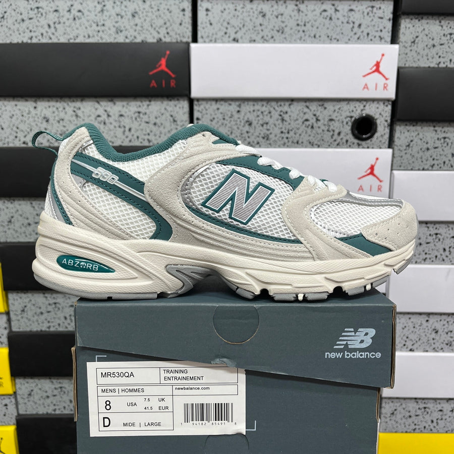 New Balance 530 'Blanc Bleu Pétrole'