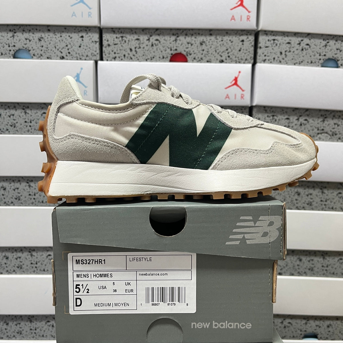 New Balance 327 'Beige Vert Sapin'