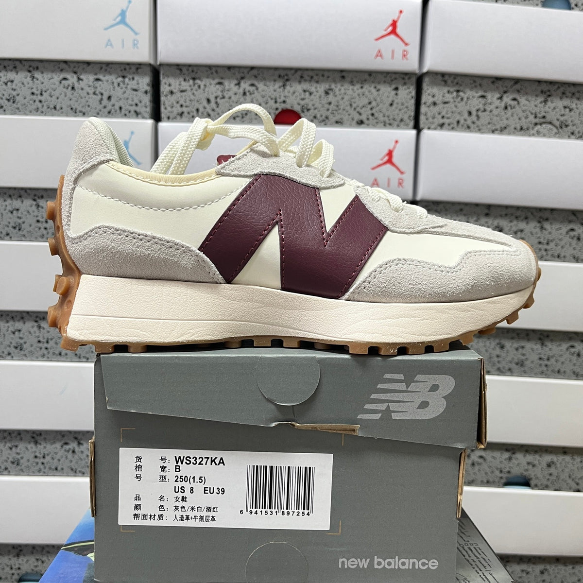 New Balance 327 'Beige Bordeaux'