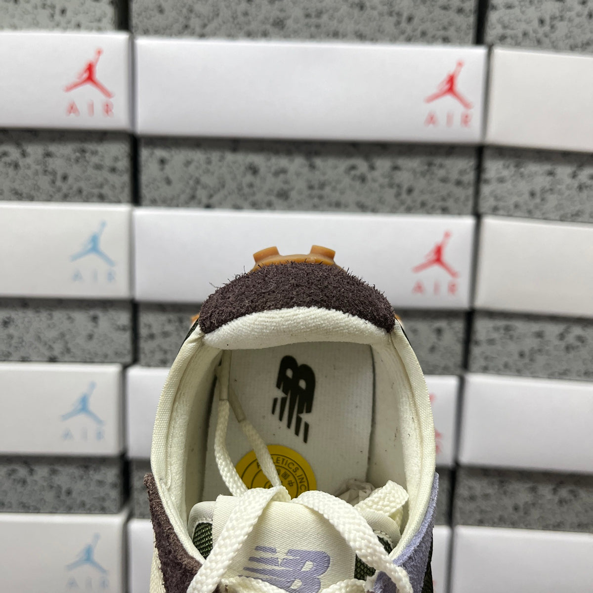 New Balance 327 'Beige Vert Foncé'