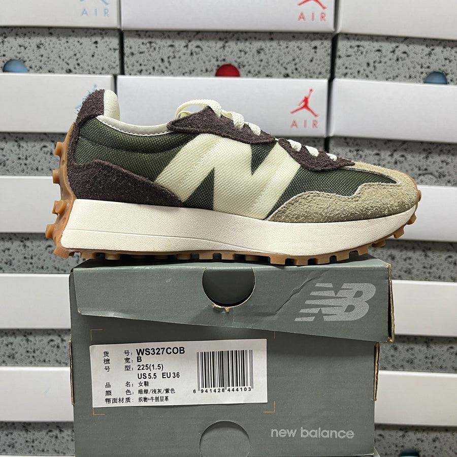 New Balance 327 'Beige Vert Foncé'
