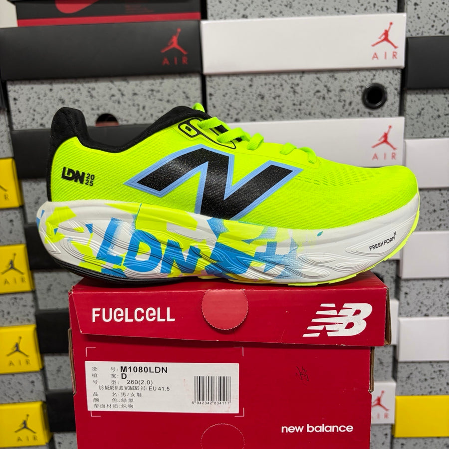 New Balance 1080 'Jaune Fluo Bleu London'