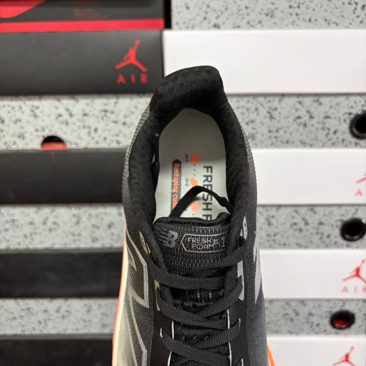 New Balance 1080 'Noir Blanc Orange'