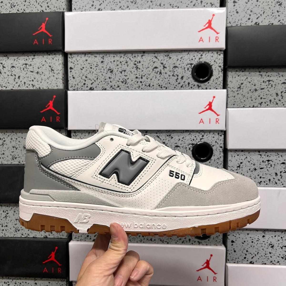New Balance 550 'Blanc Noir'