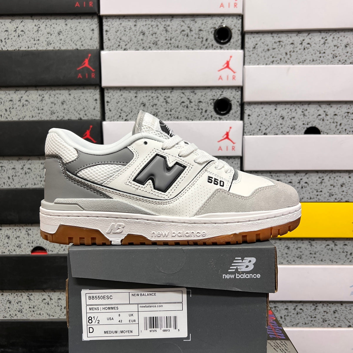 New Balance 550 'Blanc Noir'