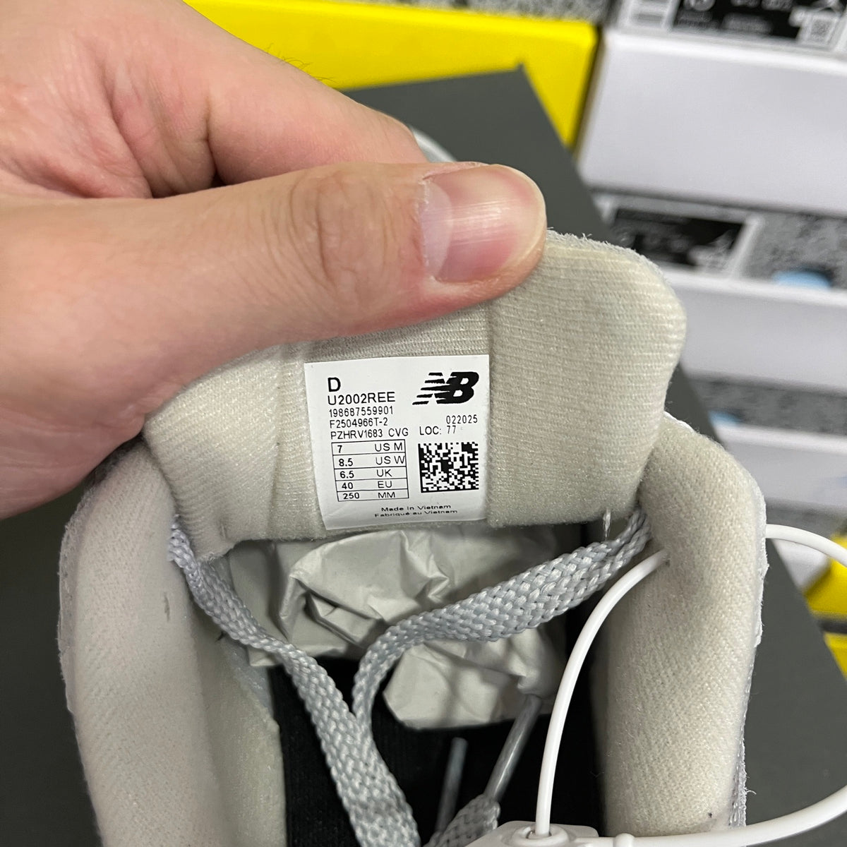 New Balance 2002R 'Blanc Gris Clair'