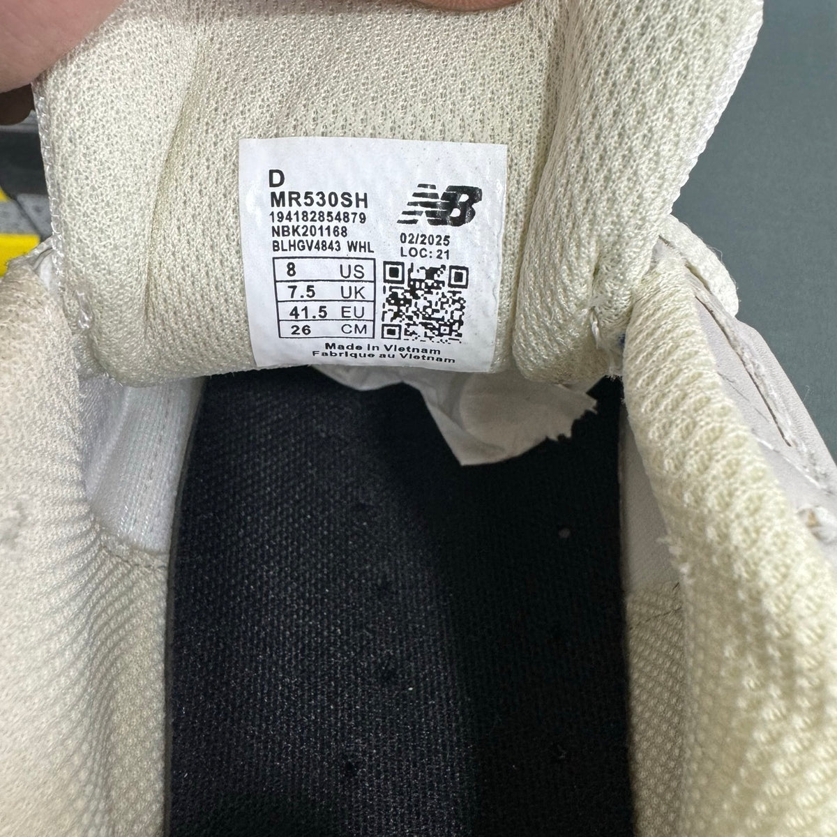 New Balance 530 'Blanc Gris Crème'