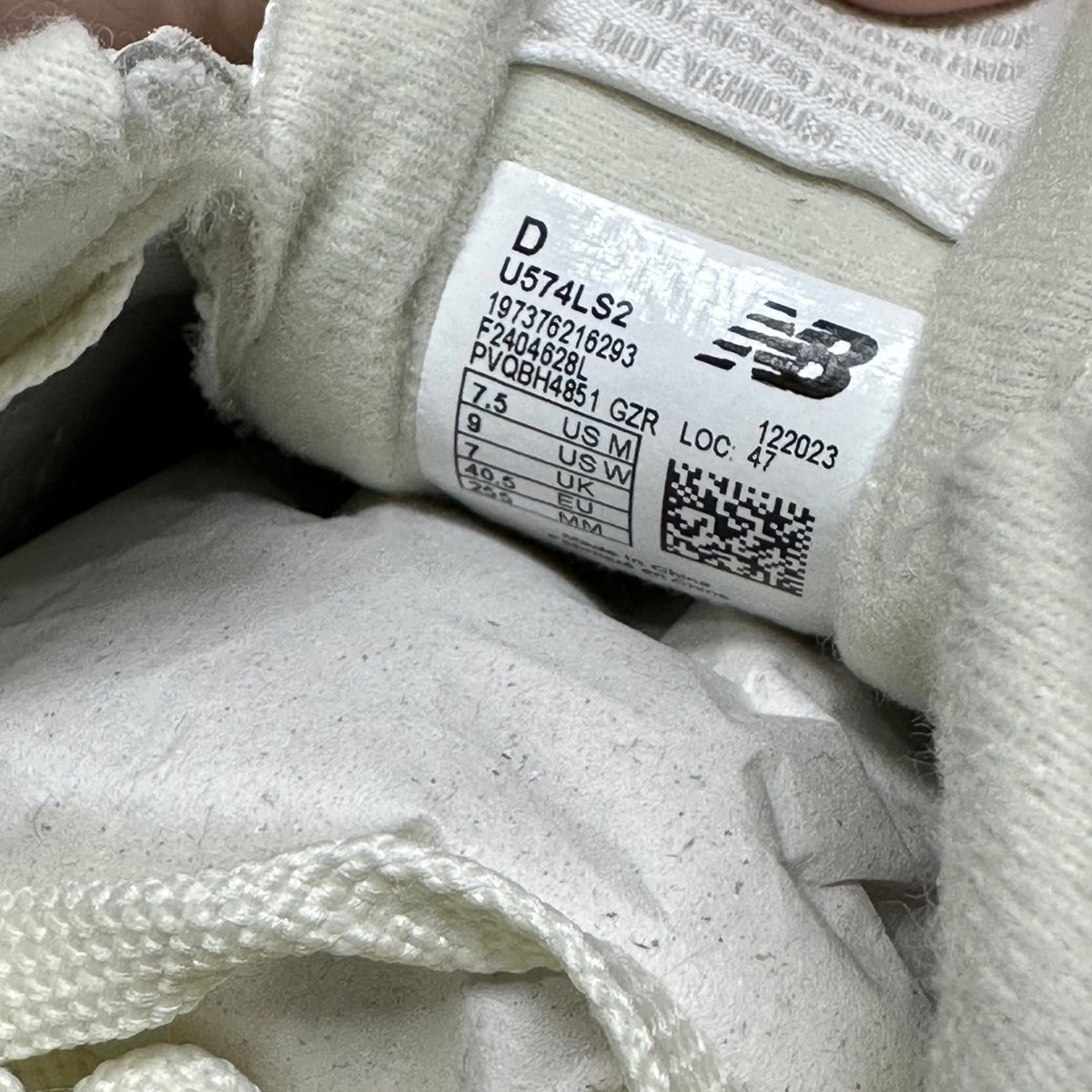 New Balance 574 'Gris Perle Beige'
