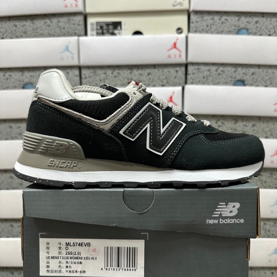 New Balance 574 'Noir Blanc'