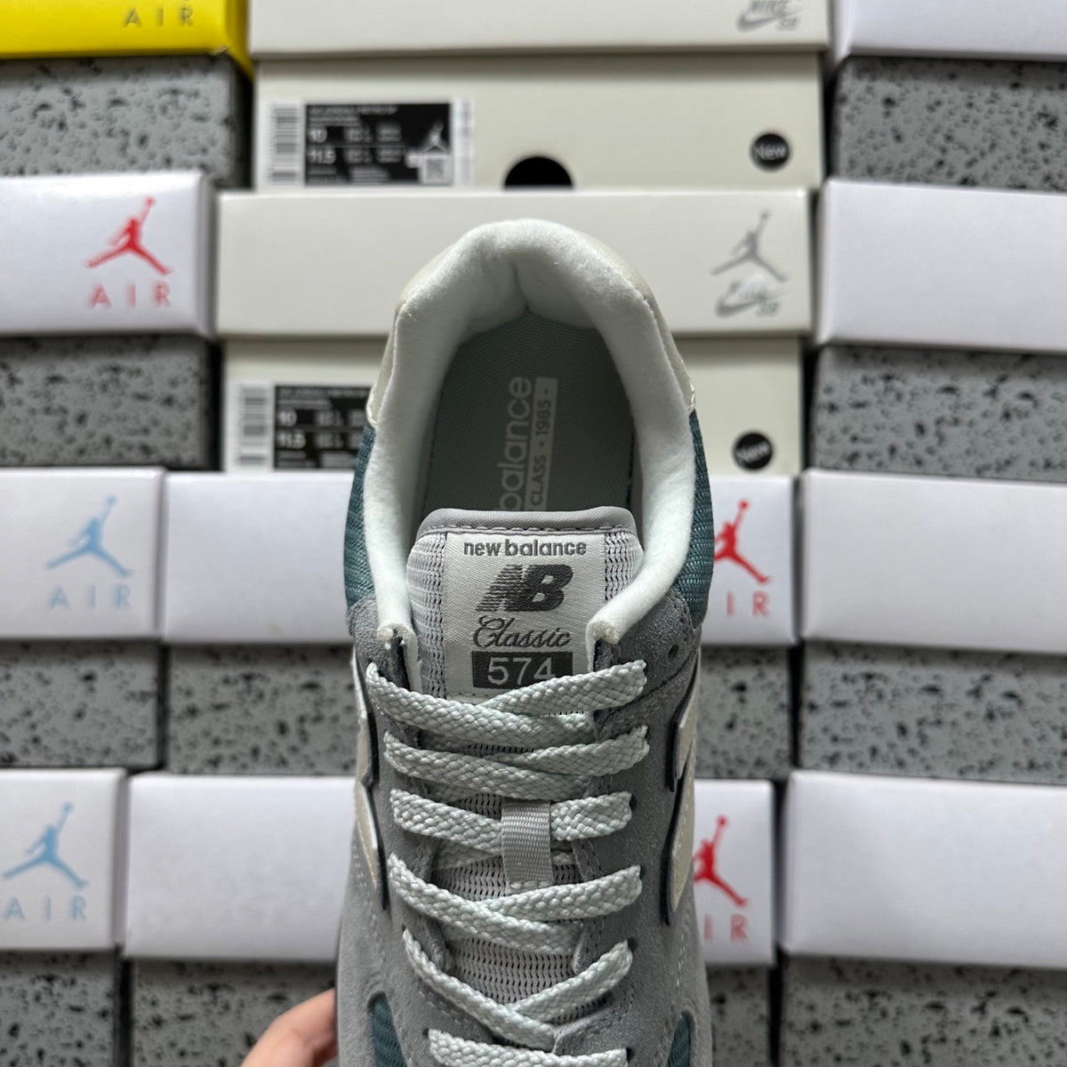 New Balance 574 'Gris Bleu Pétrole'