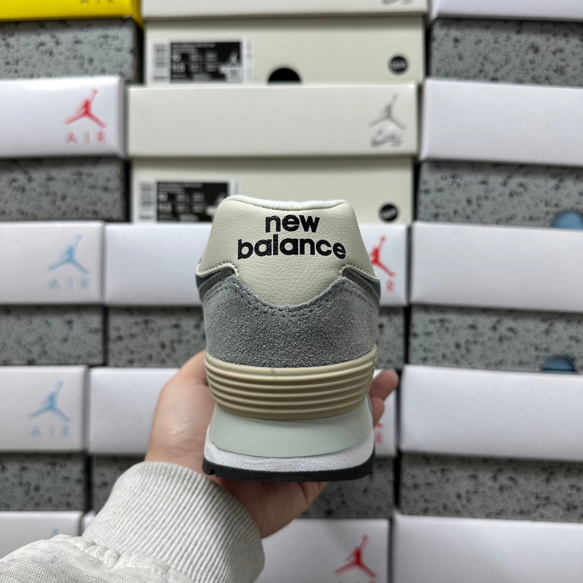 New Balance 574 'Gris Bleu Pétrole'
