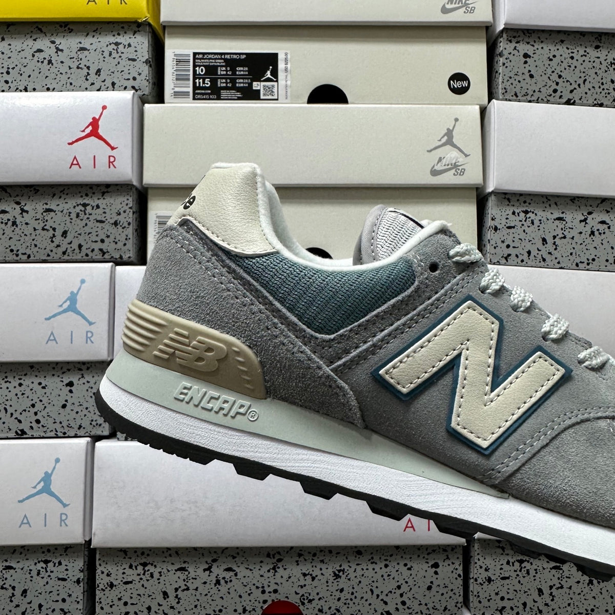 New Balance 574 'Gris Bleu Pétrole'