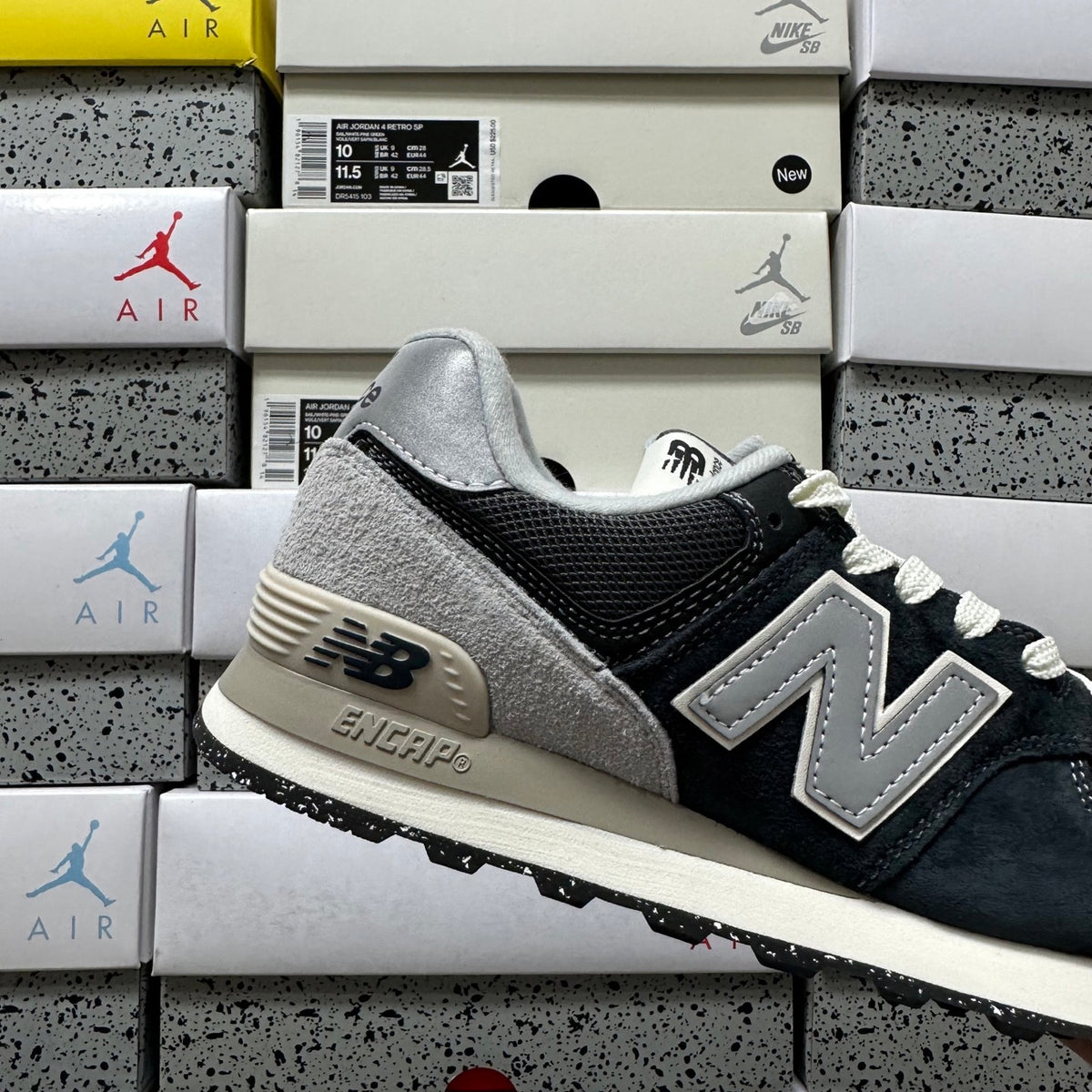 New Balance 574 'Bleu Marine Gris'