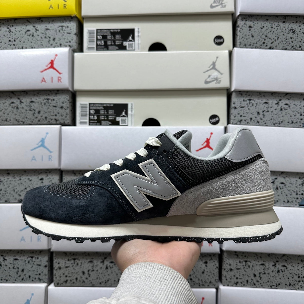 New Balance 574 'Bleu Marine Gris'
