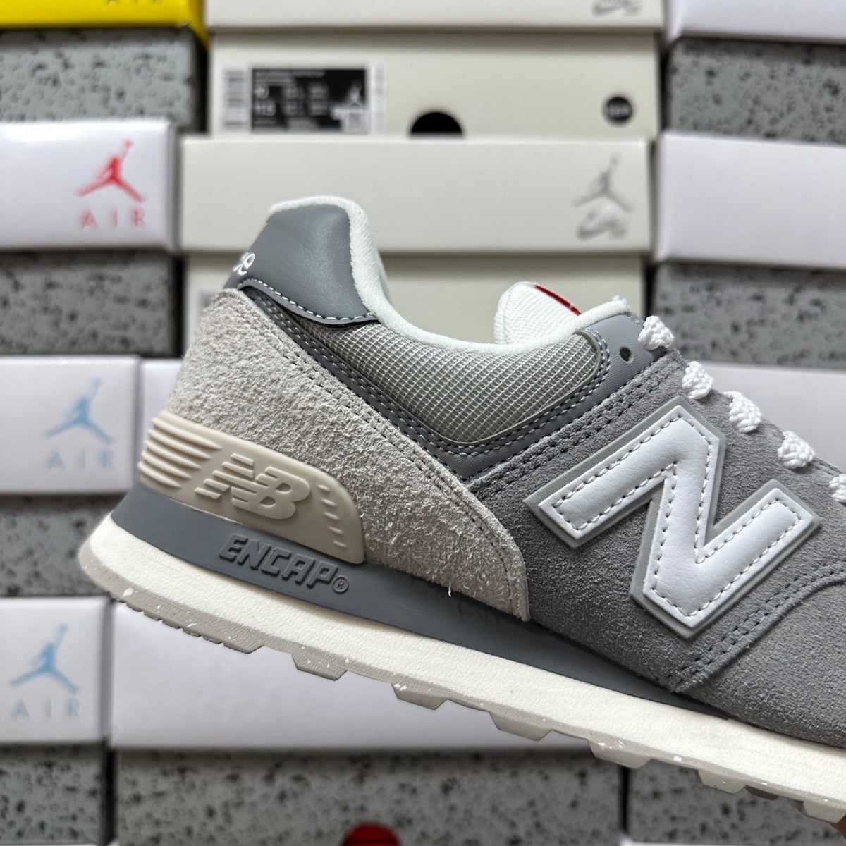 New Balance 574 'Gris Argent Bleu'