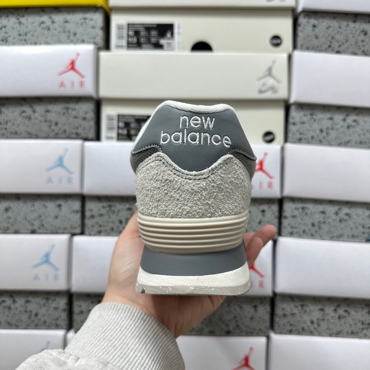 New Balance 574 'Gris Argent Bleu'