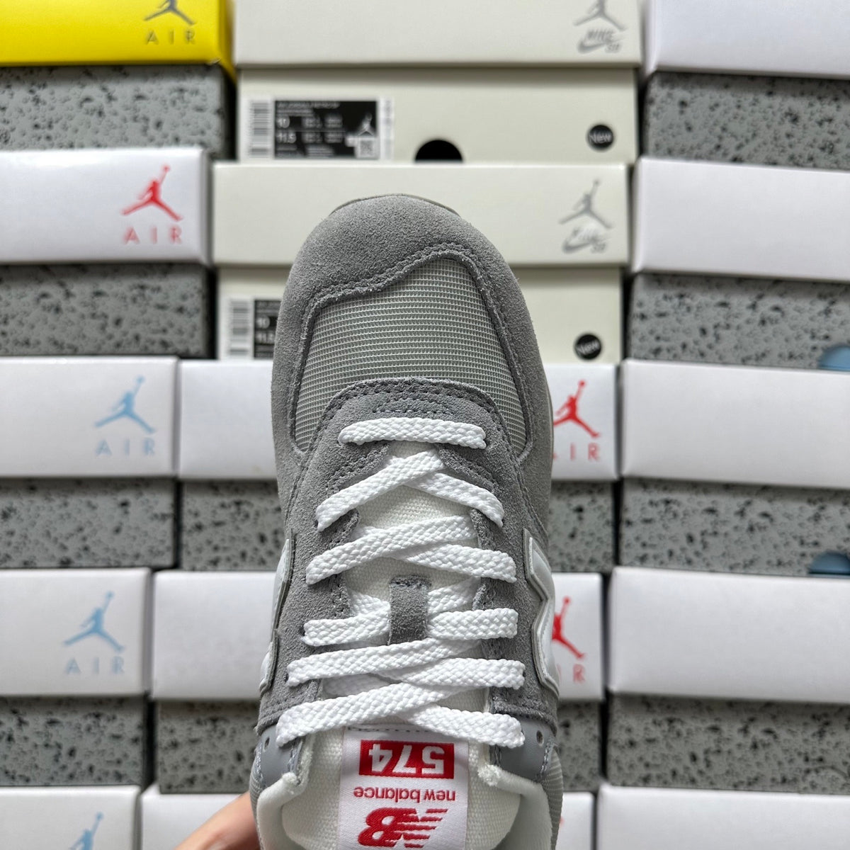 New Balance 574 'Gris Argent Bleu'