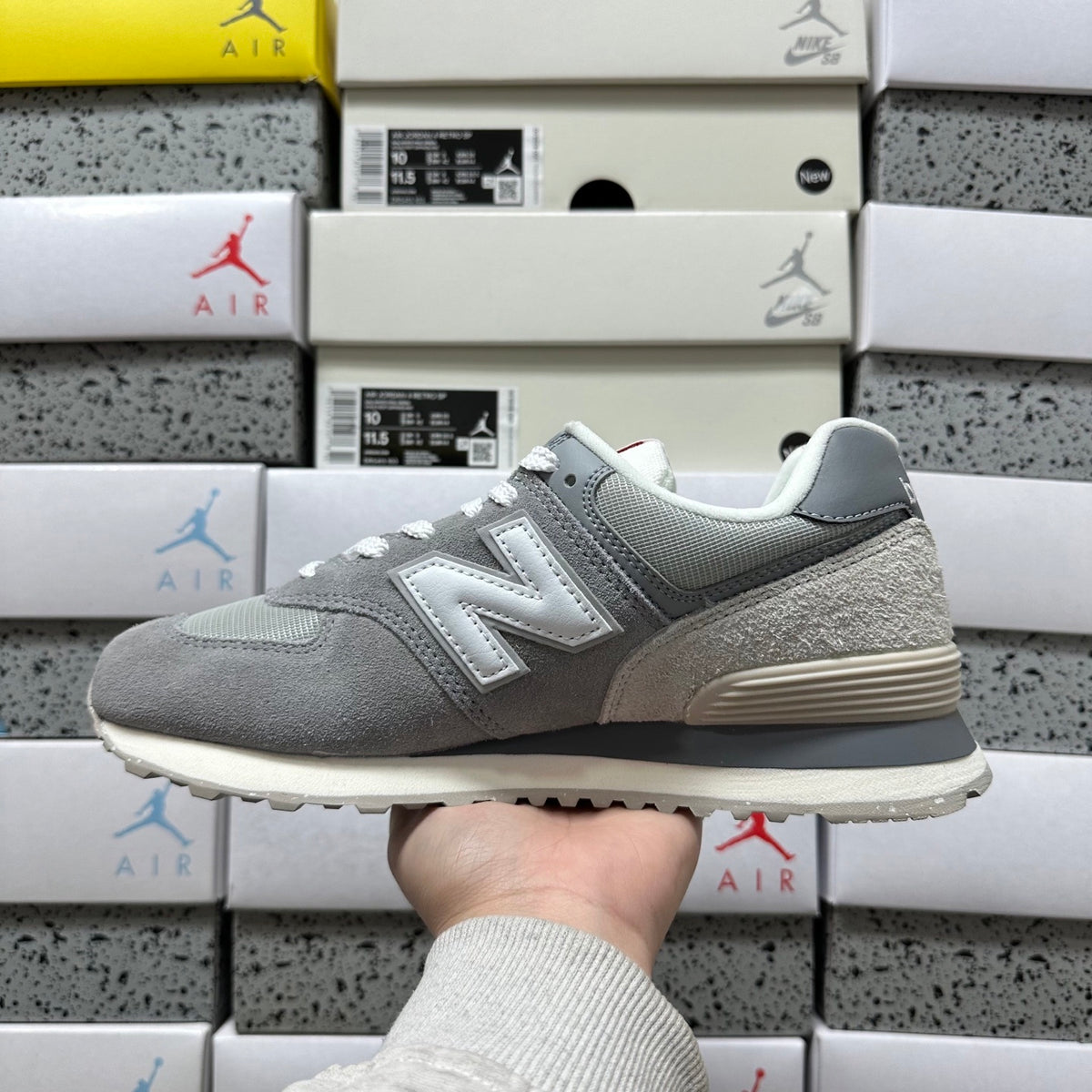 New Balance 574 'Gris Argent Bleu'