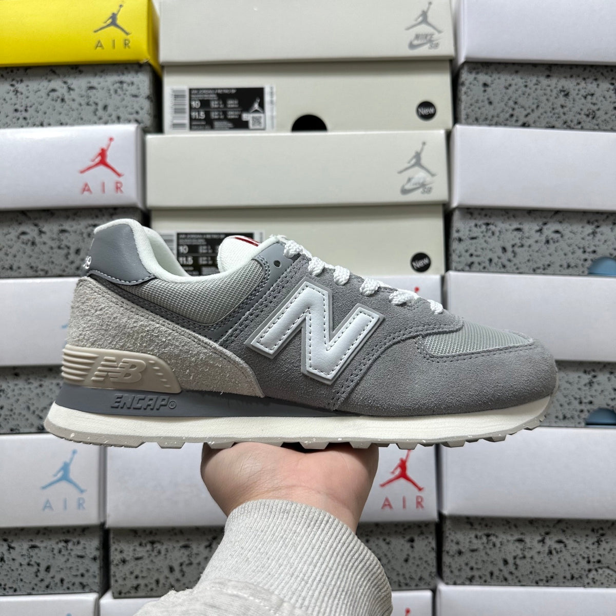 New Balance 574 'Gris Argent Bleu'