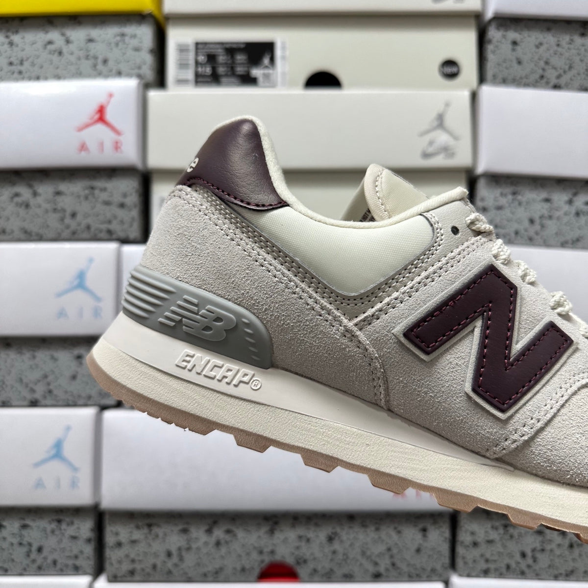 New Balance 574 'Gris Bordeaux'