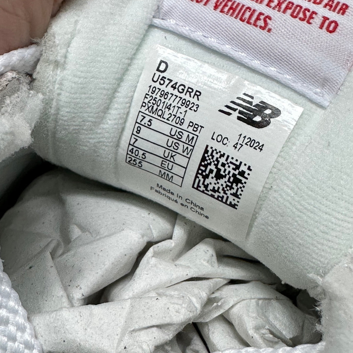 New Balance 574 'Gris Clair Beige'