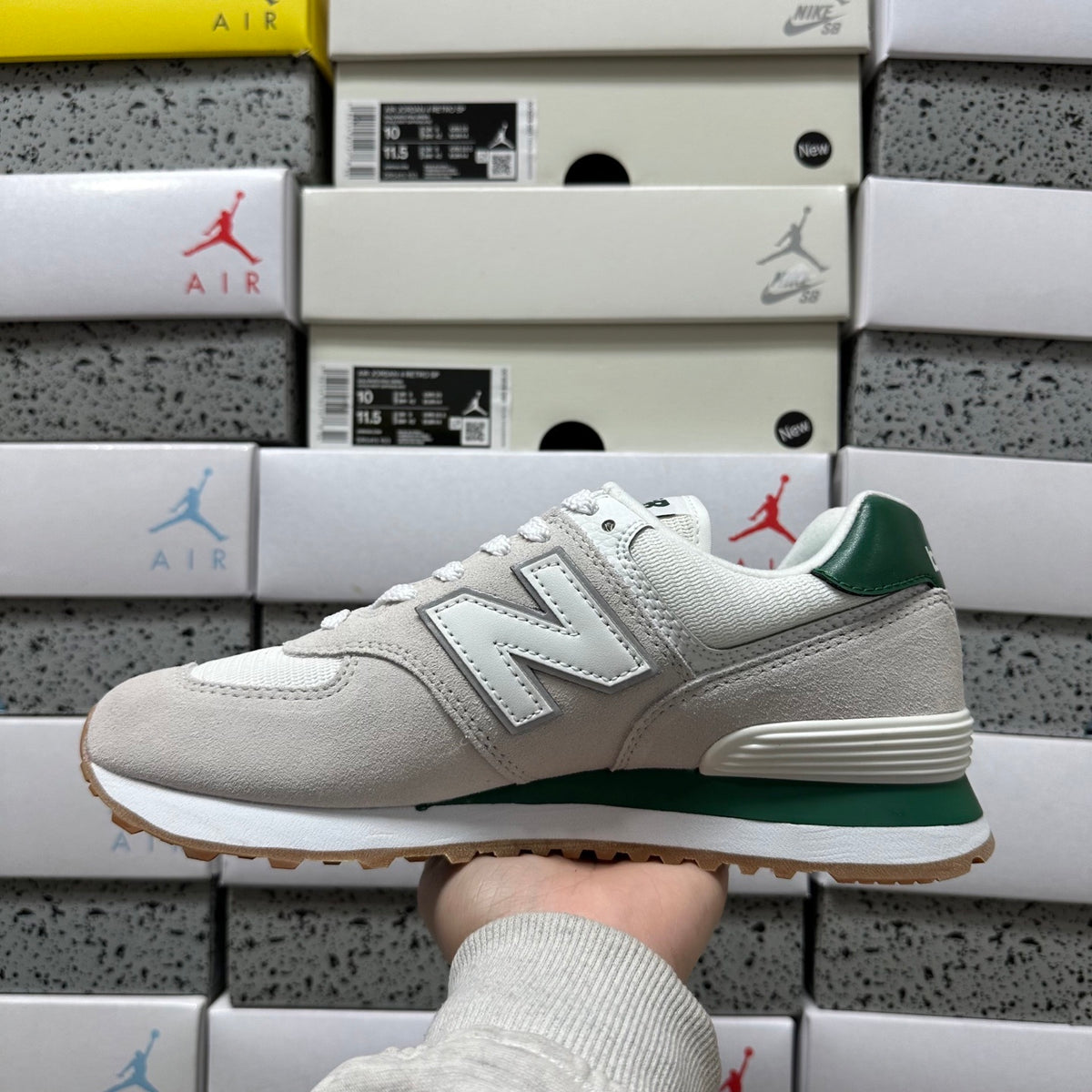 New Balance 574 'Blanc Vert'