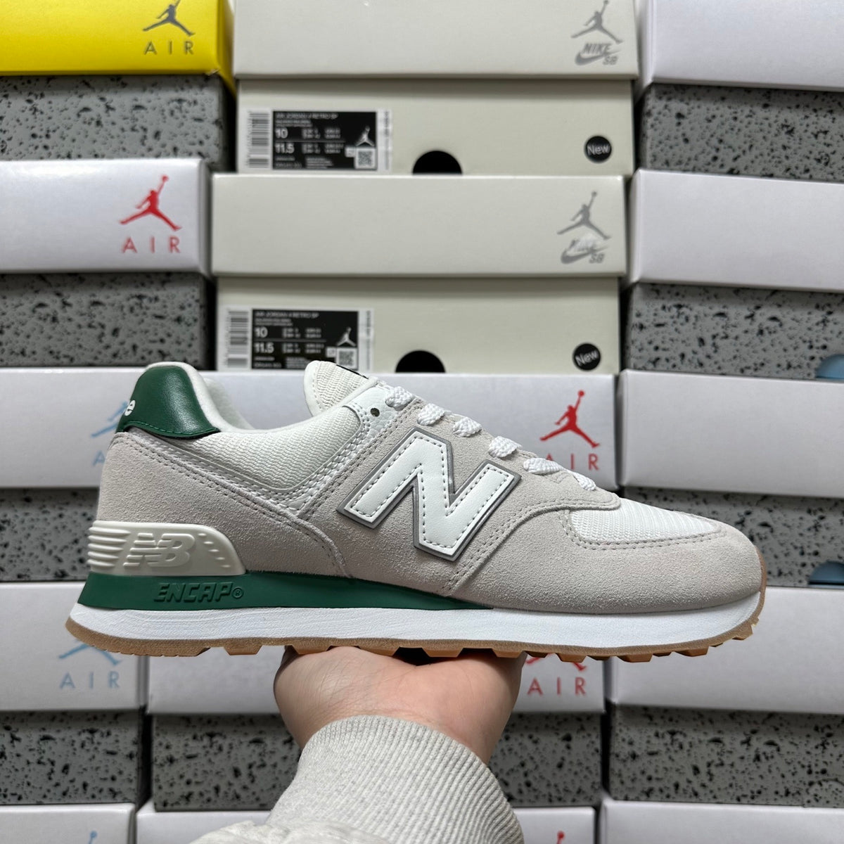 New Balance 574 'Blanc Vert'