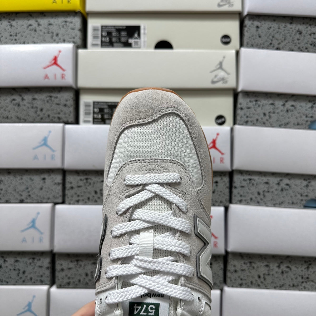 New Balance 574 'Blanc Vert'