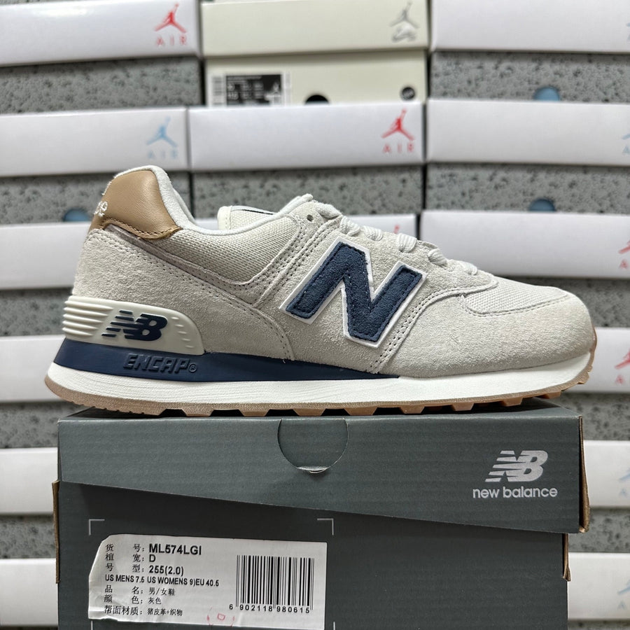 New Balance 574 'Blanc Bleu Marine'