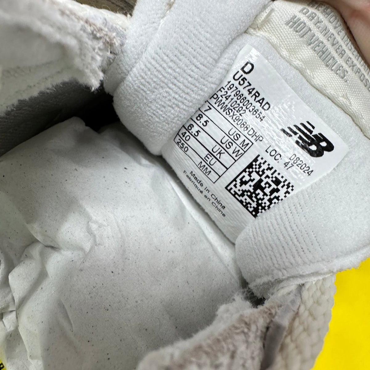 New Balance 574 'Blanc Total'