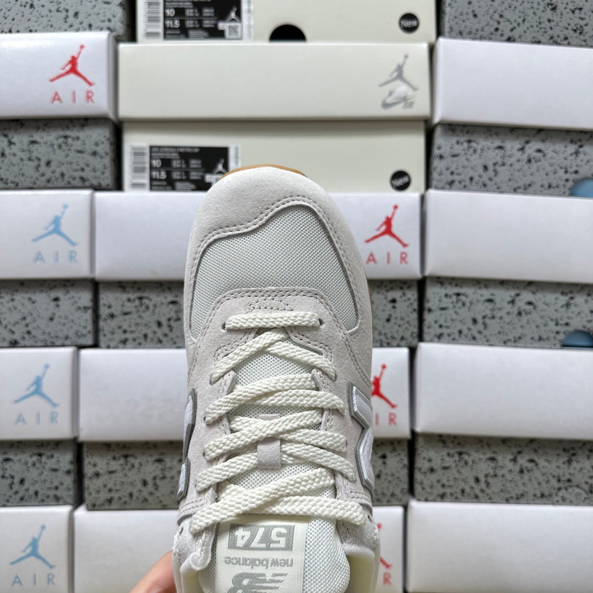 New Balance 574 'Blanc Total'