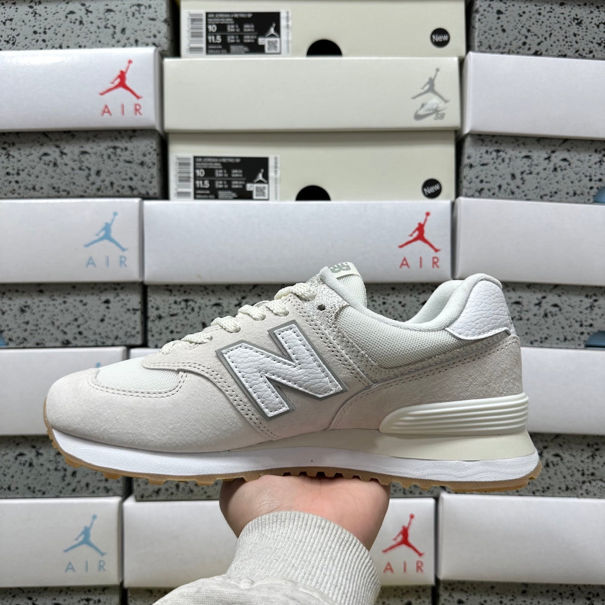 New Balance 574 'Blanc Total'