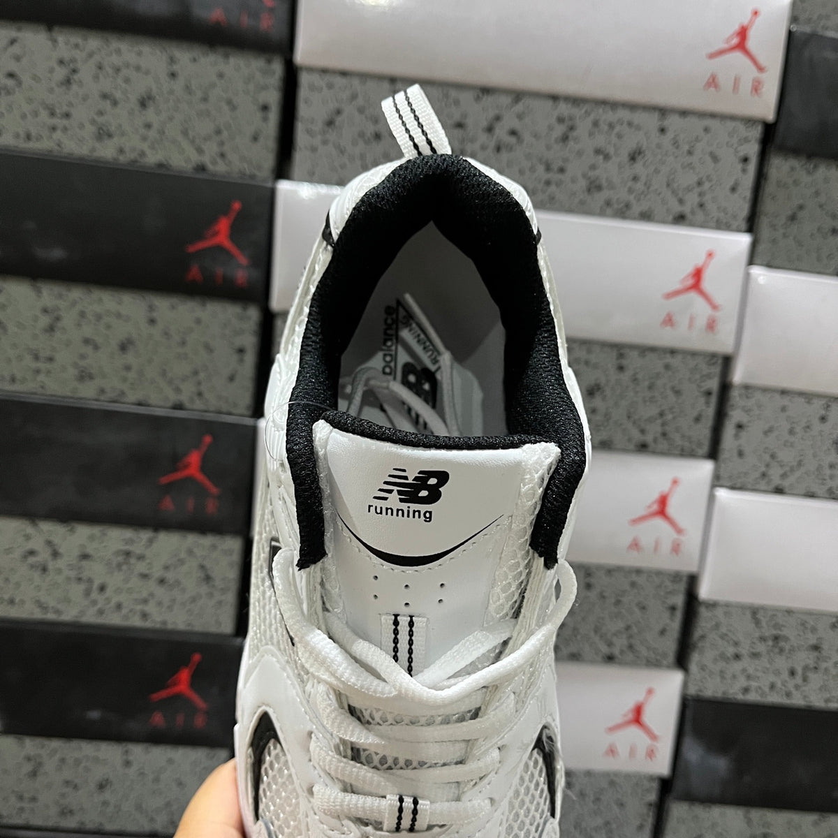 New Balance 530 'Blanc Noir'