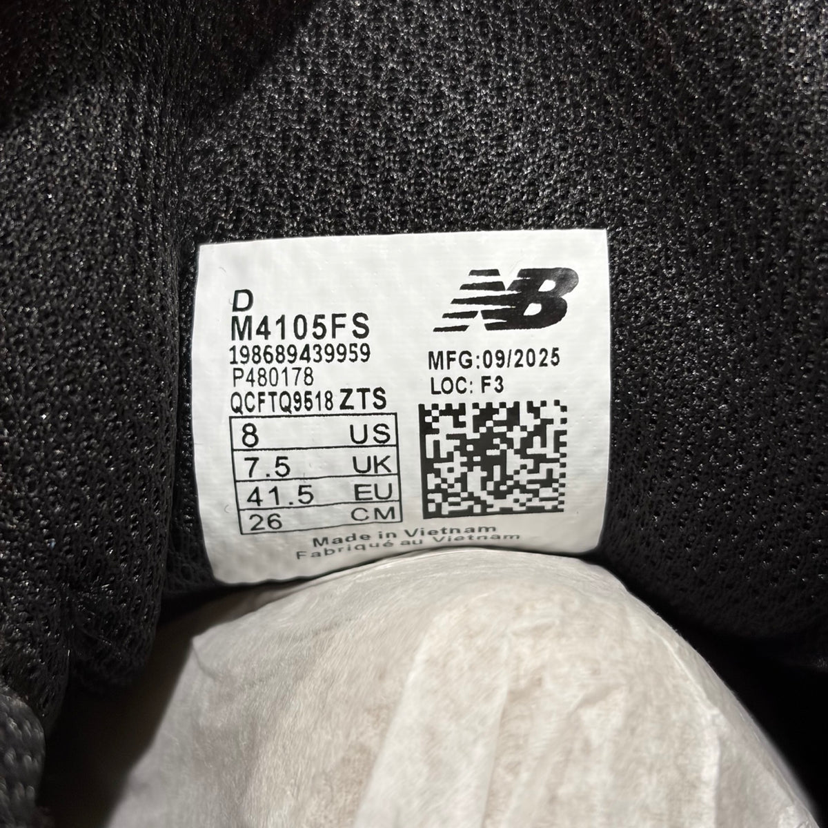 New Balance 410 'Noir Gris'