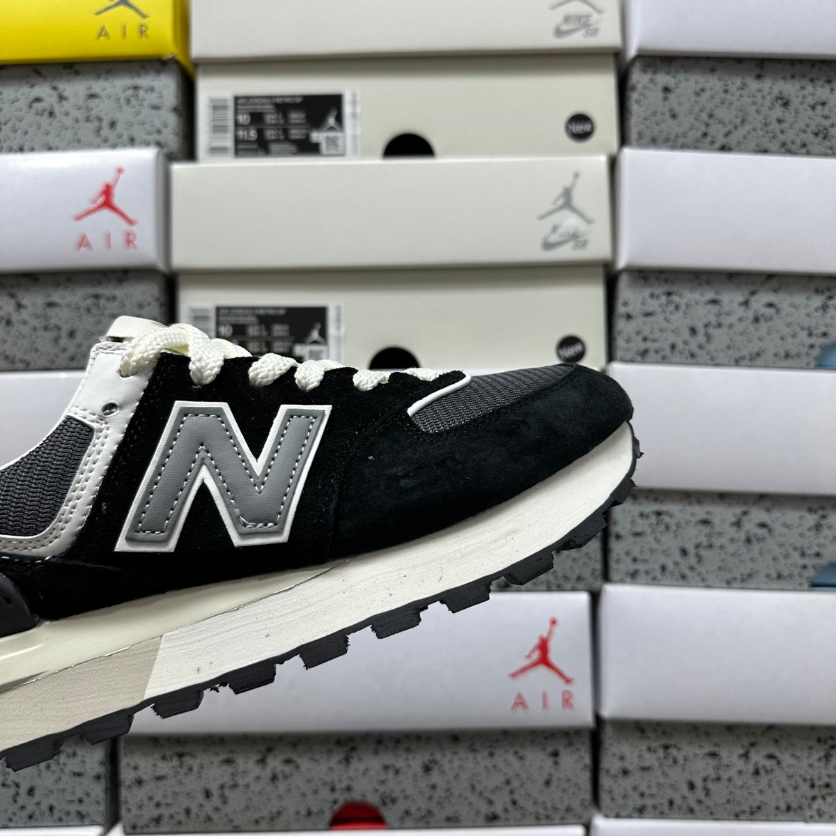 New Balance 574 'Noir Gris Blanc'