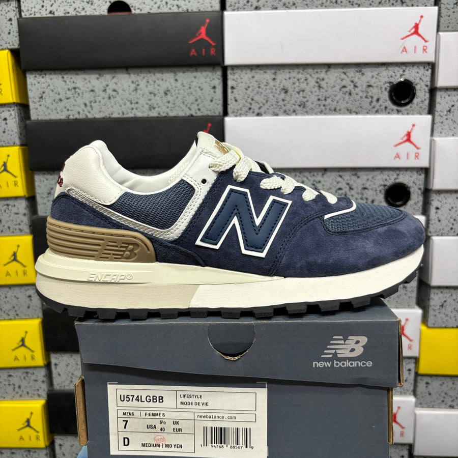 New Balance 574 'Bleu Marine Blanc'