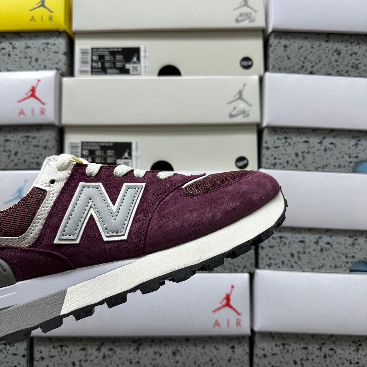 New Balance 574 'Bordeaux Blanc'