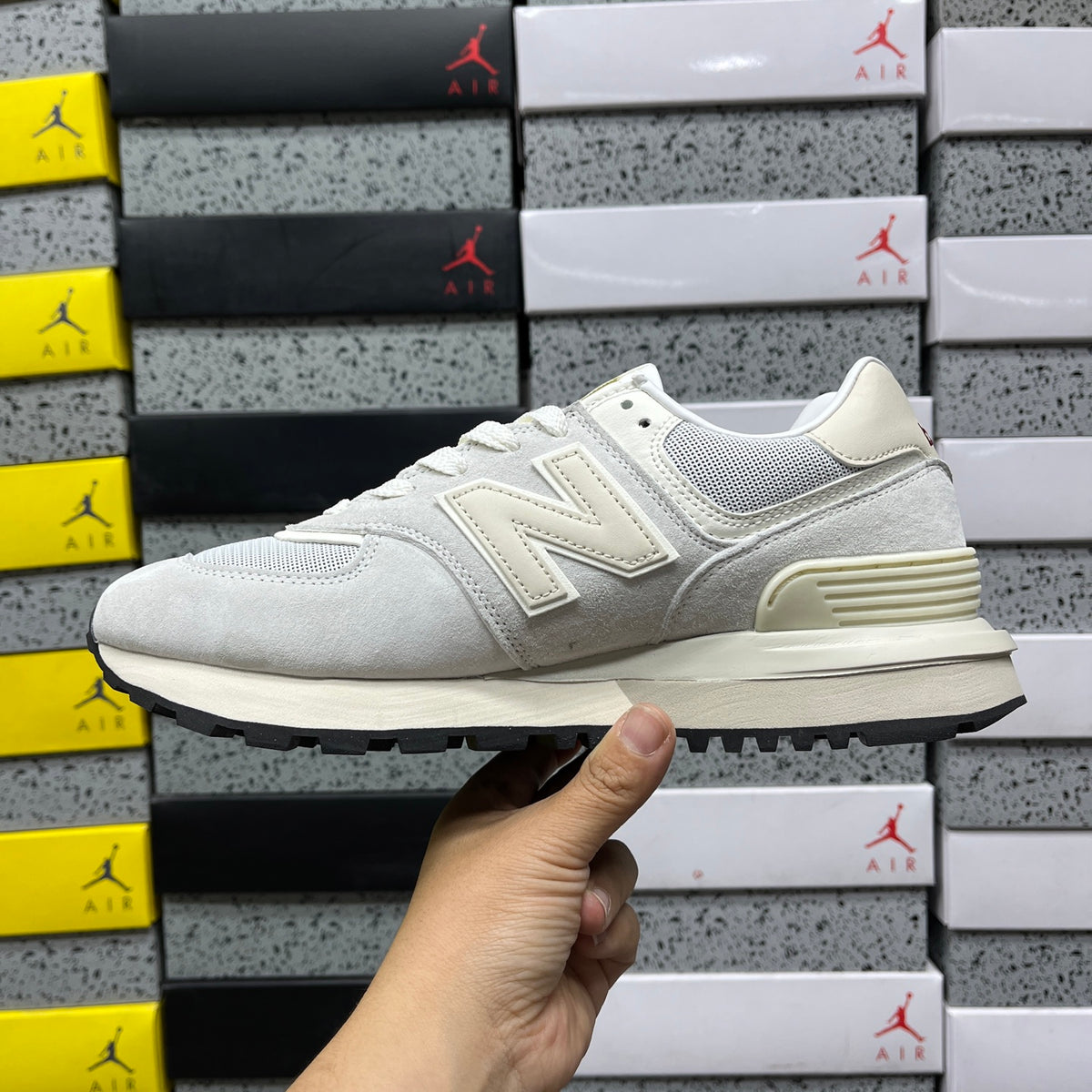 New Balance 574 'Blanc Gris Clair'