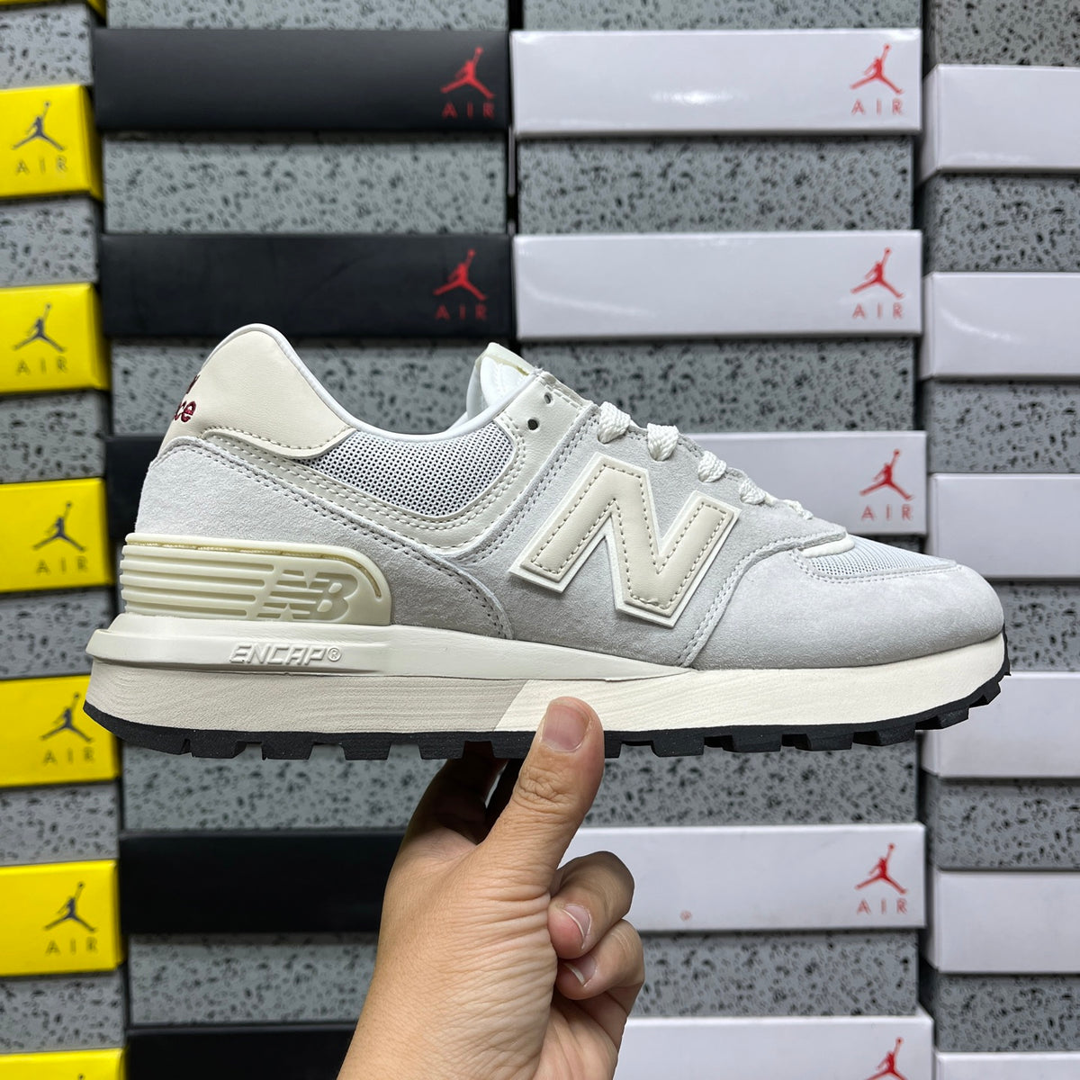 New Balance 574 'Blanc Gris Clair'