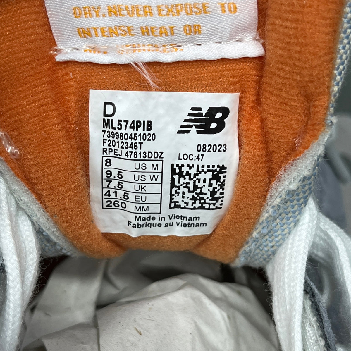 New Balance 574 'Gris Orange'