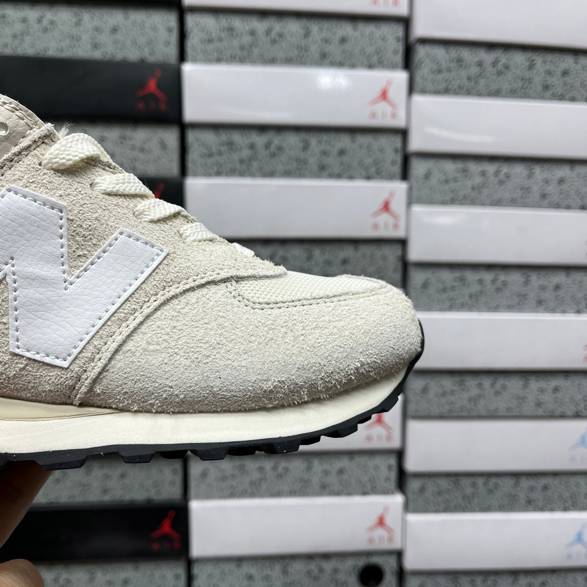New Balance 574 'Gris Clair Blanc'