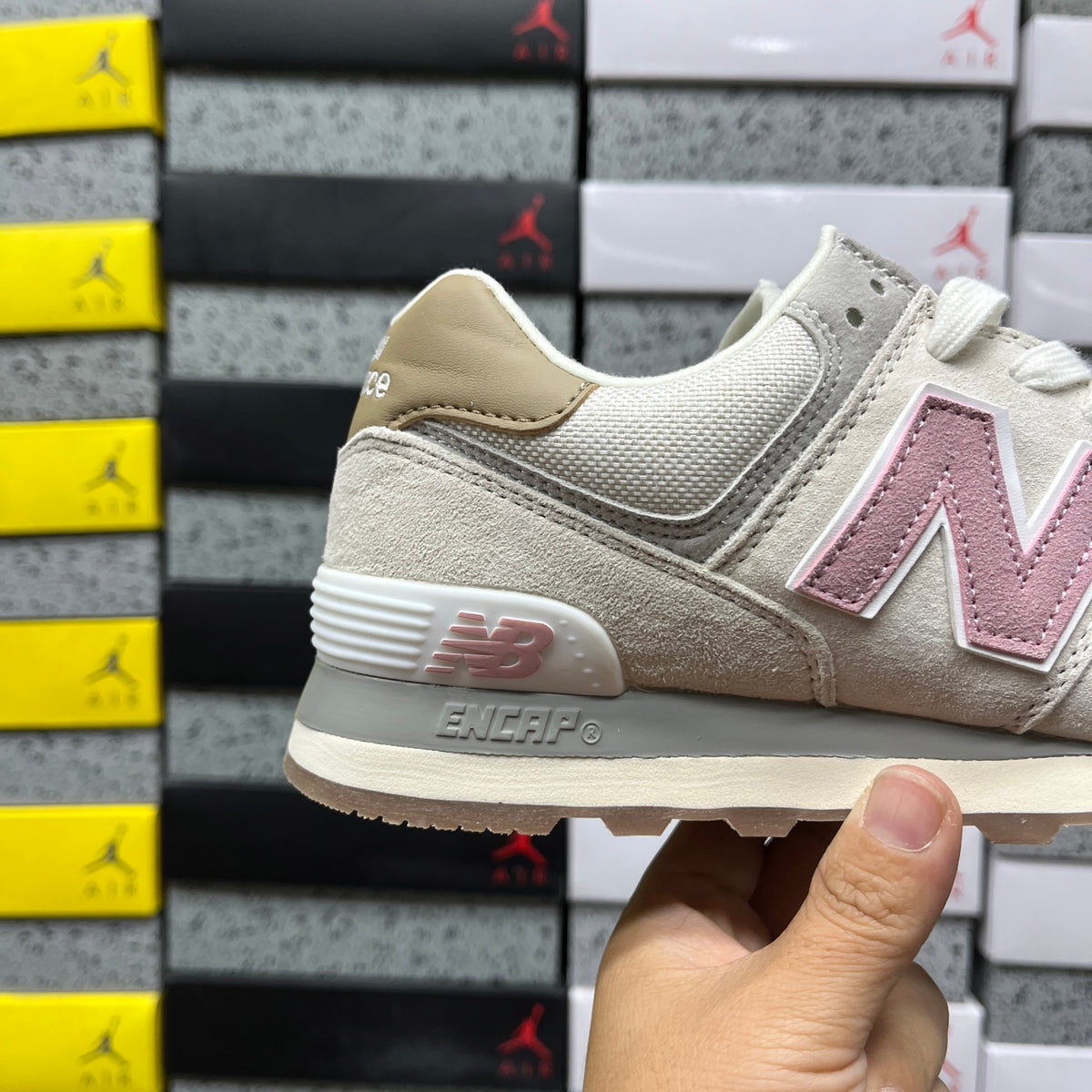 New Balance 574 'Blanc Rose'