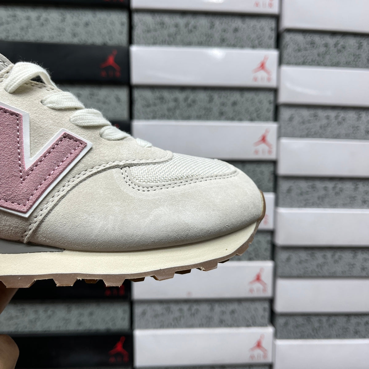 New Balance 574 'Blanc Rose'