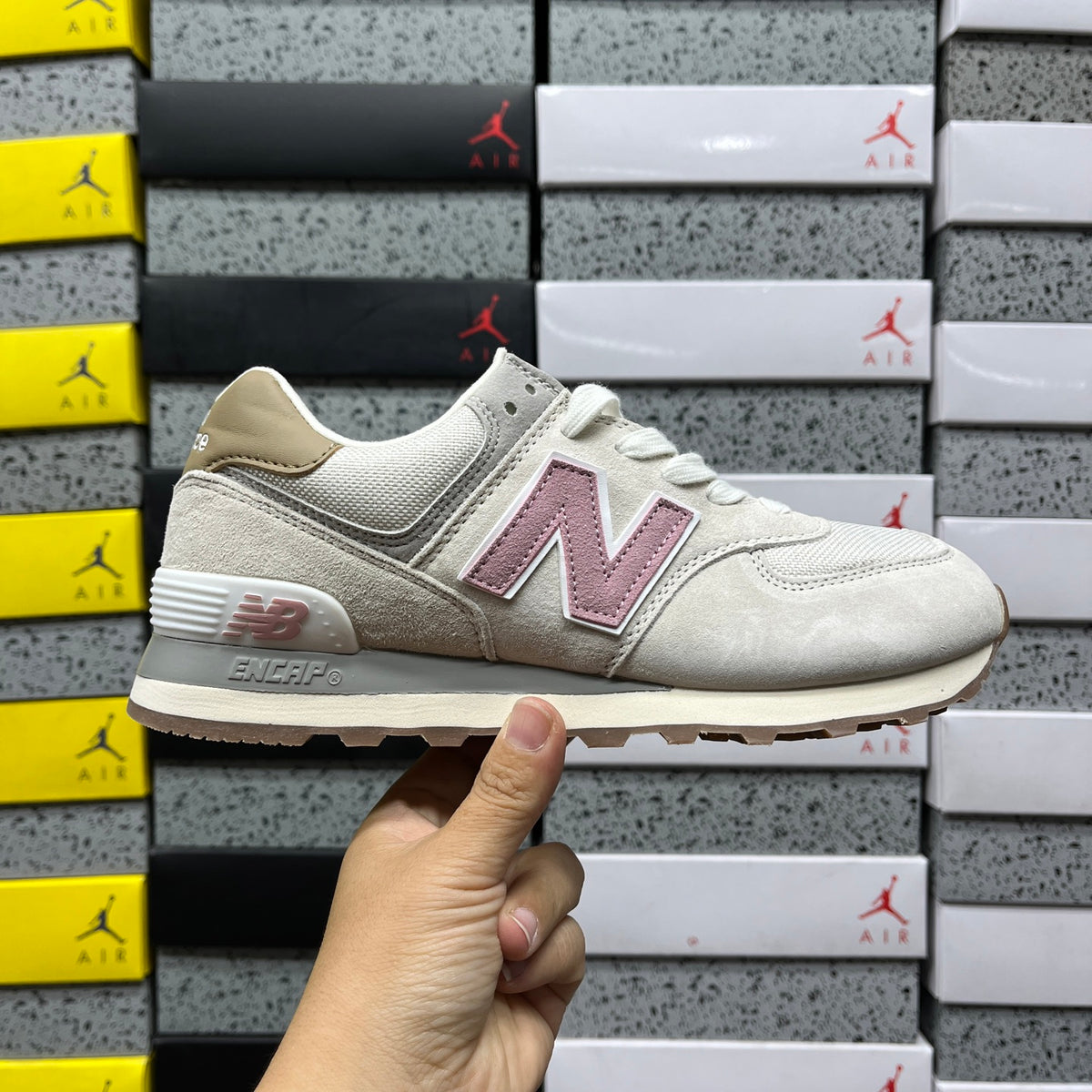 New Balance 574 'Blanc Rose'