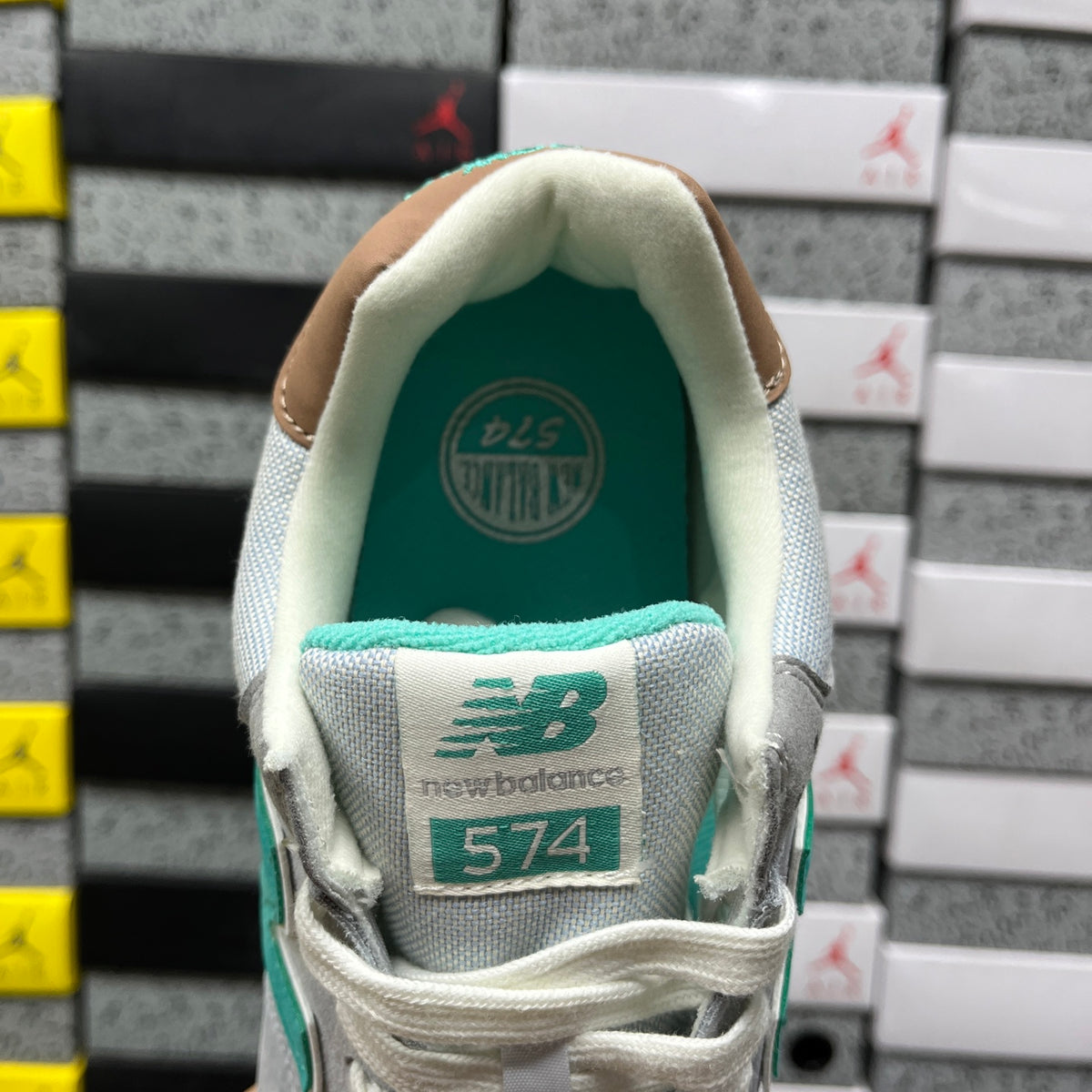 New Balance 574 'Gris Turquoise'
