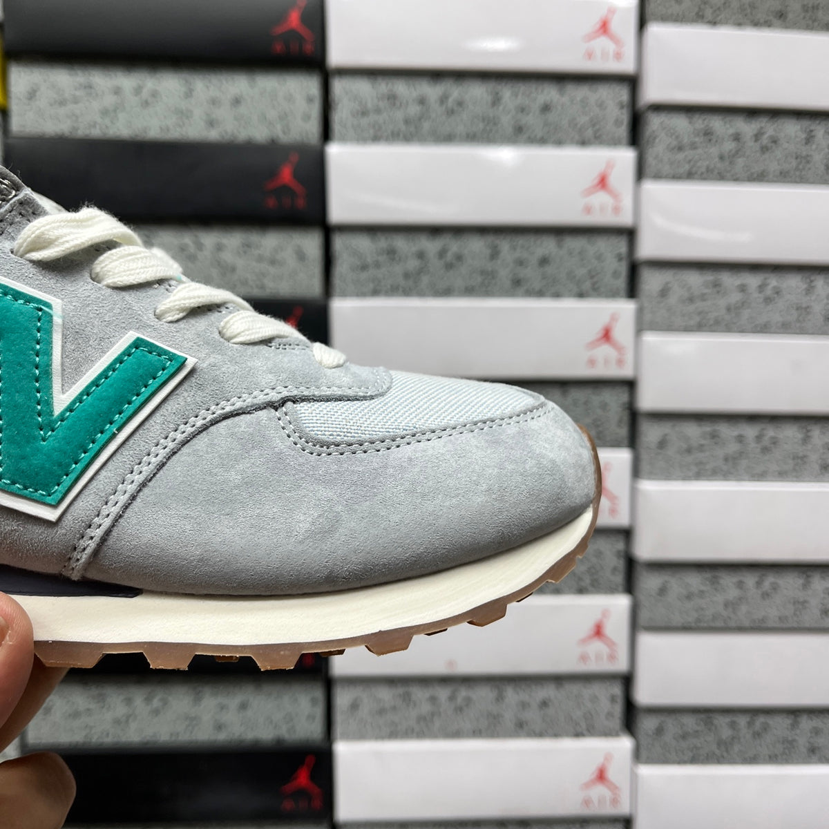 New Balance 574 'Gris Turquoise'