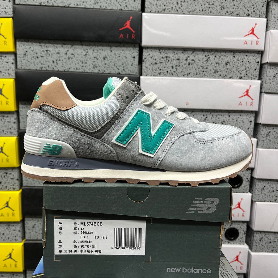 New Balance 574 'Gris Turquoise'